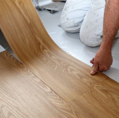 Laminate Vinyl tile installation | Hadinger Flooring