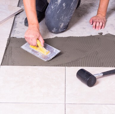 tile installation | Hadinger Flooring