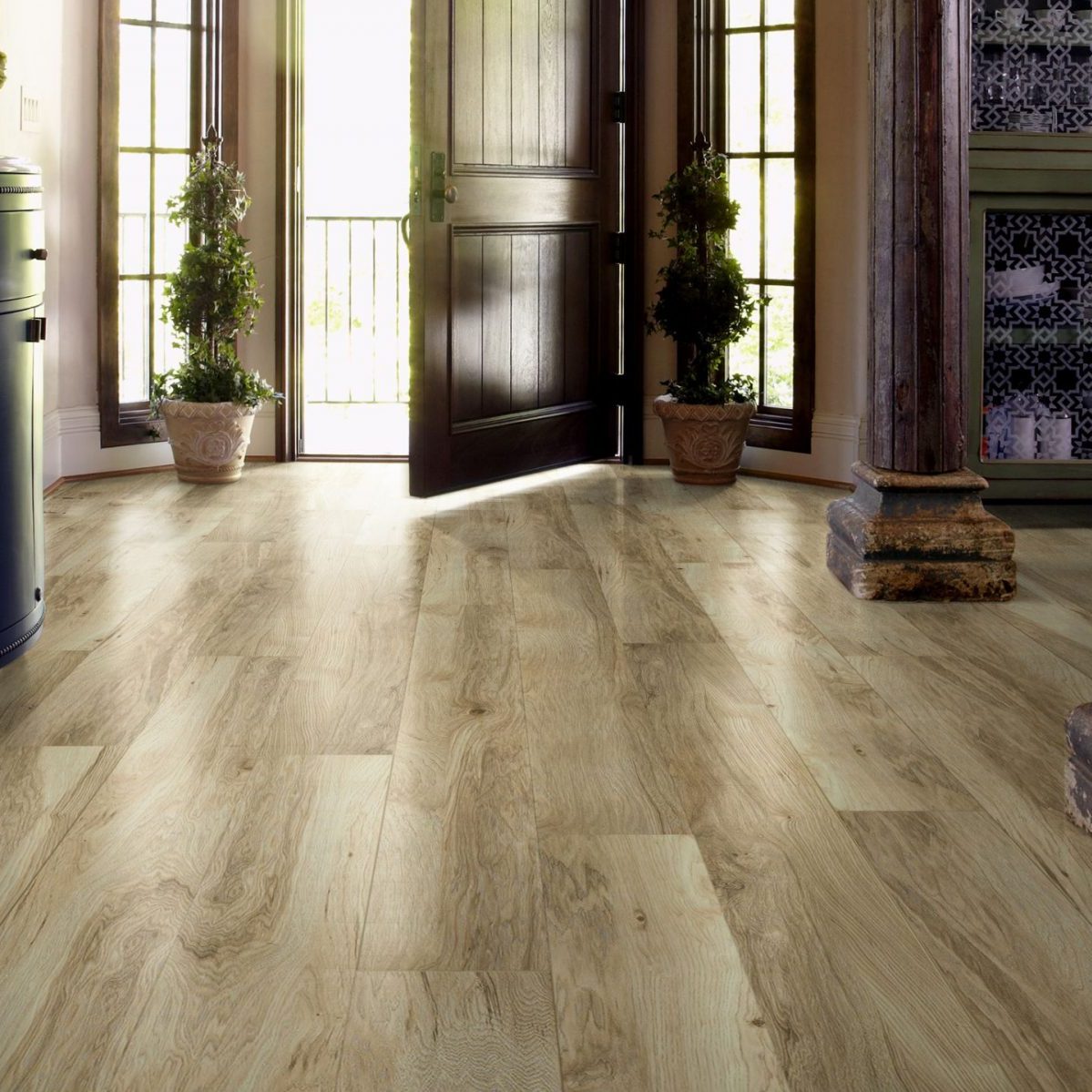 Luxury shop tile flooring